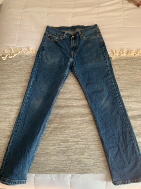 Levi's Blue 514™ Straight Jeans with Red Tab